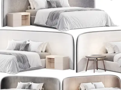 Cazarina Ferrol Bed 3D model