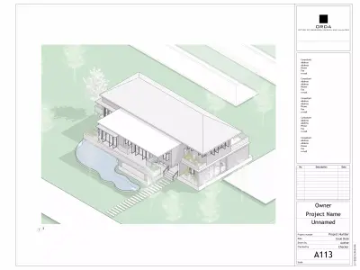 Tropical Residence  3D model