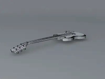 Gibson SG Custom guitar Free 3D model