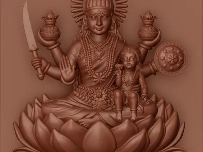 Santana Lakshmi 3D print model
