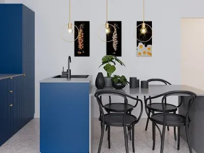 Pendant light ARO SKU 5265 Free 3D model