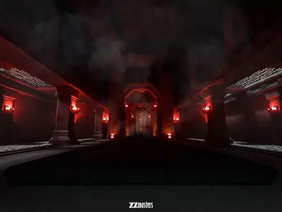 The WOW Stonevault Environment Model Pack 3D model