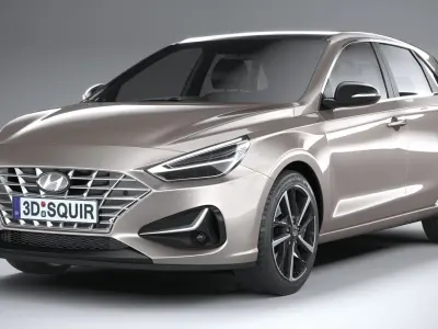 Hyundai i30 2020 3D model