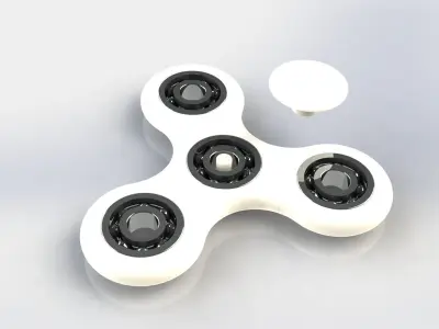 Fidget spinner v1 3D model