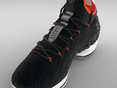 Nike LeBron 15 Basketball PBR 3D model