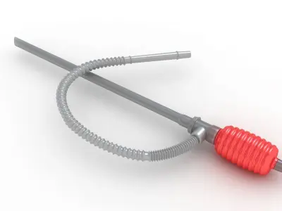 Manual Hand Siphon 3D model