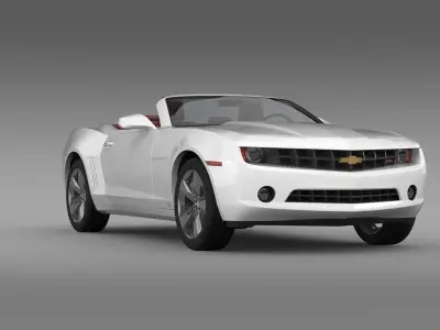 Chevrolet Camaro Convertible 2011 3D model