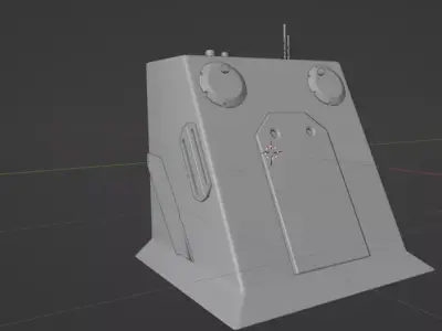 Cyberpunk Decoration Free low-poly 3D model