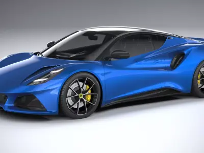Lotus Emira 2023 LowPoly 3D model