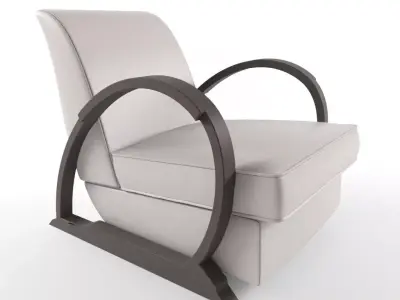 Hugues Chevalier Liberty armchair 3D model