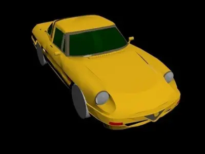 porsche alfa romeo Free 3D model