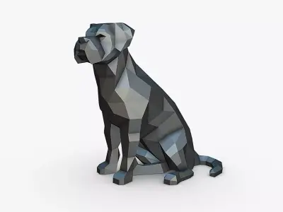 Cane Corso dog 3D print model