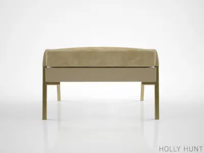 Holly Hunt Harlow Ottoman 3D model