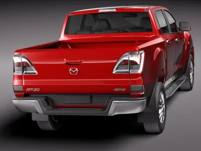 Mazda BT-50 2012 3D model