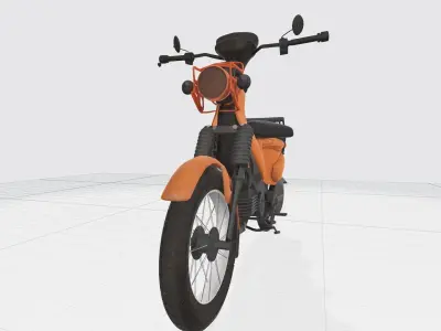 Honda Cross Cub 3D model
