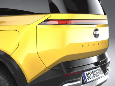 Tata Sierra 2025 3D model