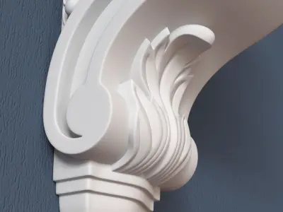 Decorative Corbel 3D model 22