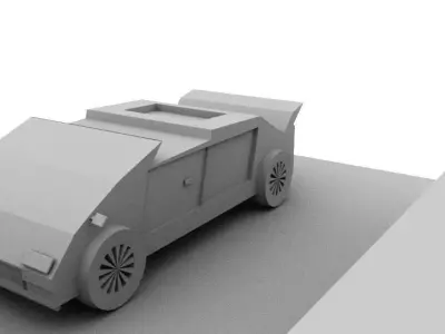 exterior design 3D model purchase