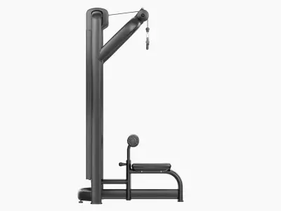Technogym Selection 700 - Lat Machine 3D model