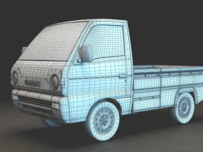 Suzuki Carry pick up 3D model