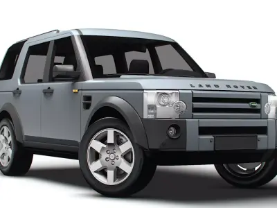 Land Rover Discovery 3 TdV6 HSE 2009 3D model