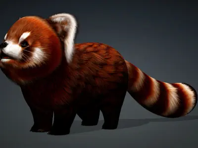 Red Panda-A2 3D model