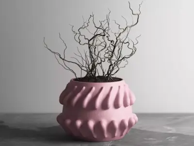 vase pot planter 3d print 875  3D print model