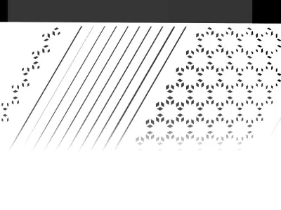 Panel wood and metal grate Free 3D model