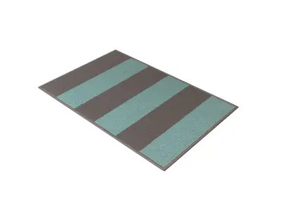 Cartoon Carpet v2 001 Low-poly 3D model
