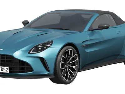 Aston Martin Vantage Roadster 2026 3D model
