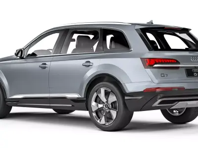 Audi Q7 2020 3D model