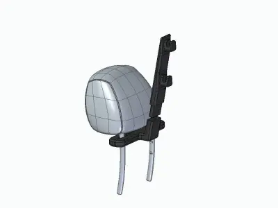 Clothes Hanger Holder Suit Hanger Holder in the Car 3D print model