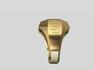 anillo leon  3D model