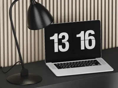 TV stand and workplace 79 3D model