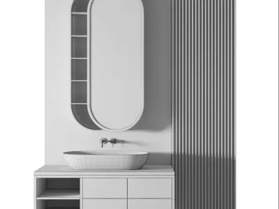 Luxury Bathroom 103 3D model