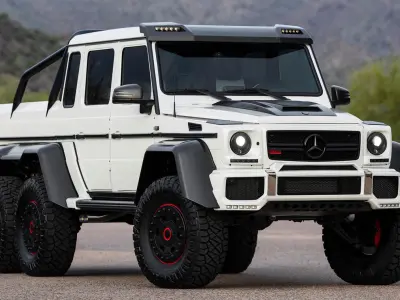 Mercedes Brabus B63 G63 6X6 3D model
