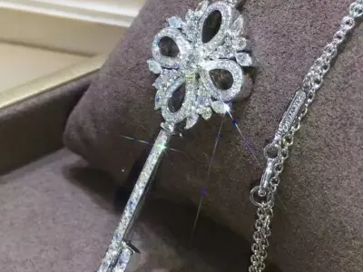 Tiffany Victoria Key Pendant large 3D print model