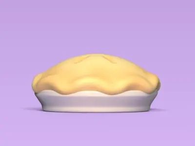 Thanksgiving pie 3D Model Collection