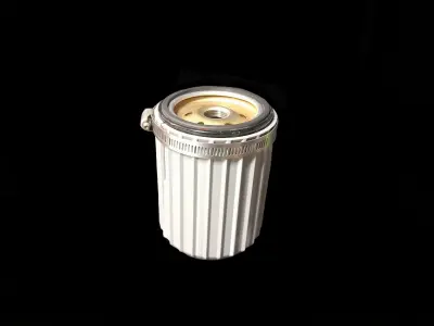 Oil Filter Case 3D print model