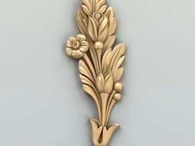 Decor vertical 020 3D model