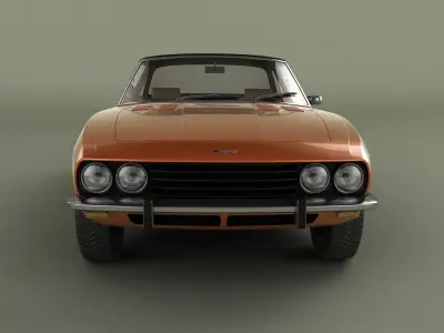 Jensen Interceptor Coupe 1976 3D model