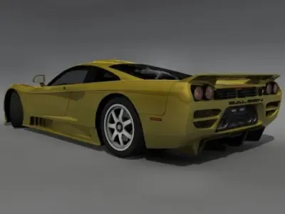Saleen S7 Low-poly 3D model