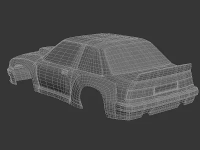 Body RC car 1-24 3D print model