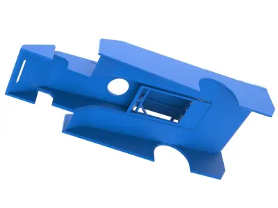 Shell of Vintage Asphalt Modified stock car V3 Scale 1 to 25 3D print model