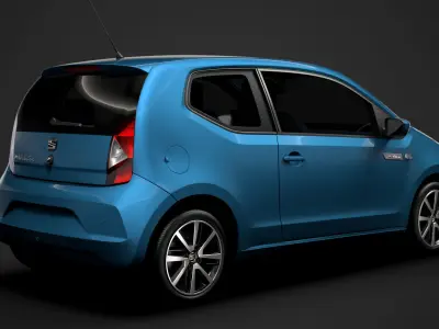 Seat Mii Electric 3d 2020 3D model