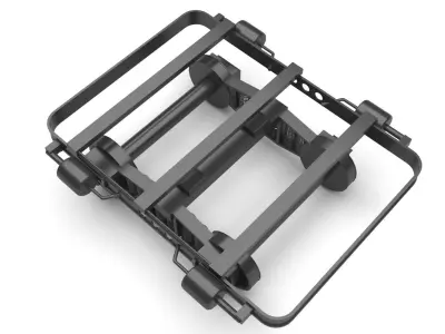 Train Wheels 3D model