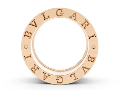 Bulgari Zero1 Ring 3D print model
