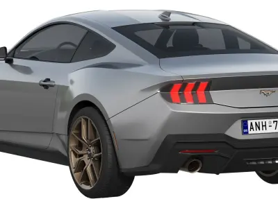 Mustang 2023 3D model