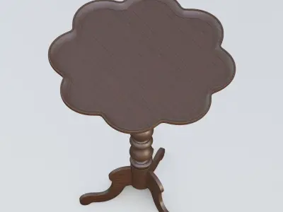 Tripod table 3D model