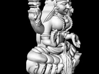 Laxmi Mata 3D print model